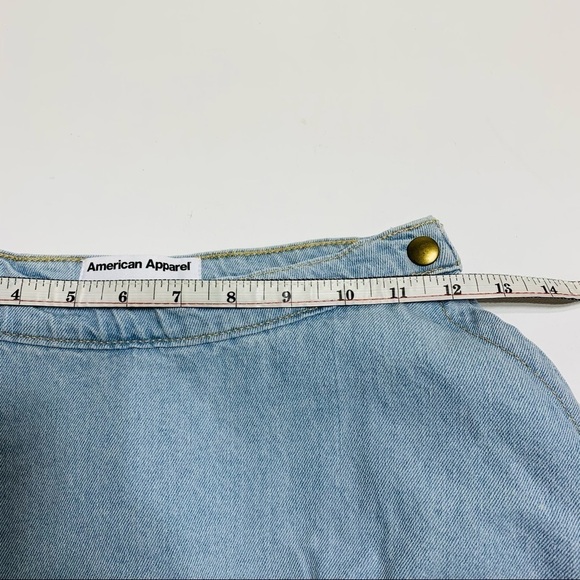 American Apparel jean skater dress - Picture 3 of 5